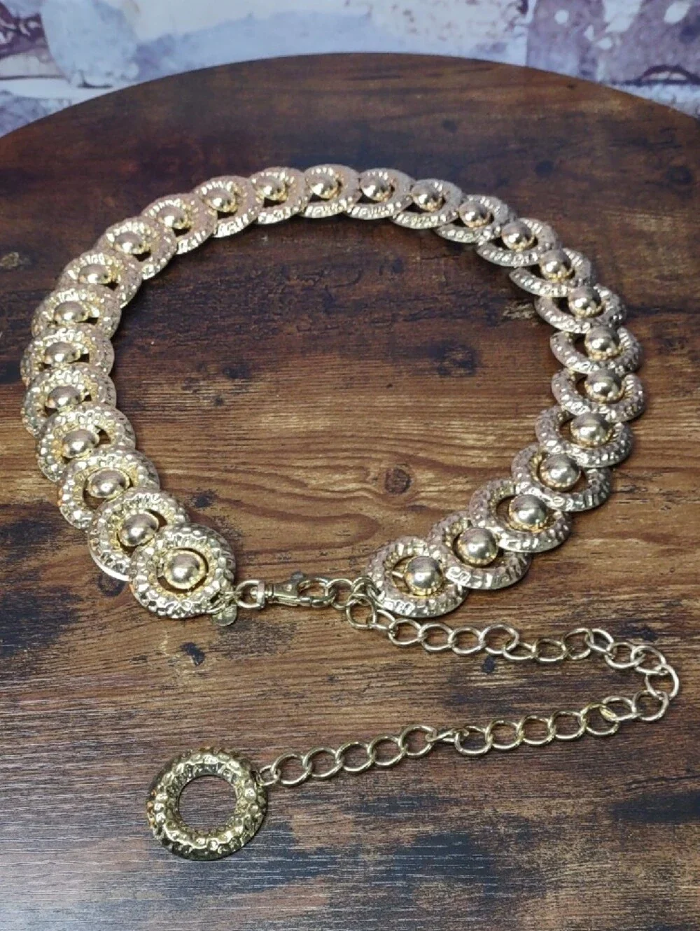 N Yang vintage gold